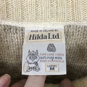 hilda Sweaters - Hilda Icelandic cardigan sweater medium hilda Sweaters - Hilda Icelandic cardigan sweater medium